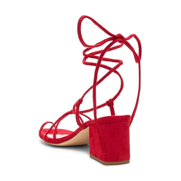Stone Cold Fox X Raye the label Bellisima Heel Red - Picture 2 of 7